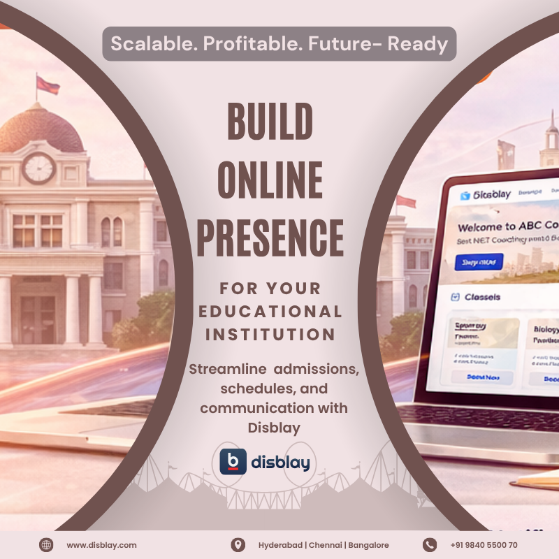Build a Professional Online Presence for Your Educational Institute